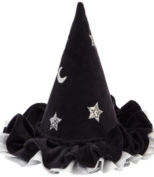 MERI MERI - Chapeau noir en velours