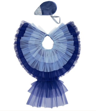 MERI MERI - Déguisement d'oiseau bleu