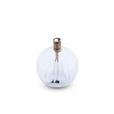 PERI DESIGN - lampe à huile ronde striée S