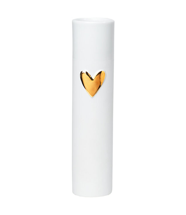 Rader RÄDER - Vase en porcelaine coeur doré