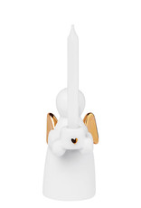 Rader RÄDER - Petit bougeoir ange en porcelaine