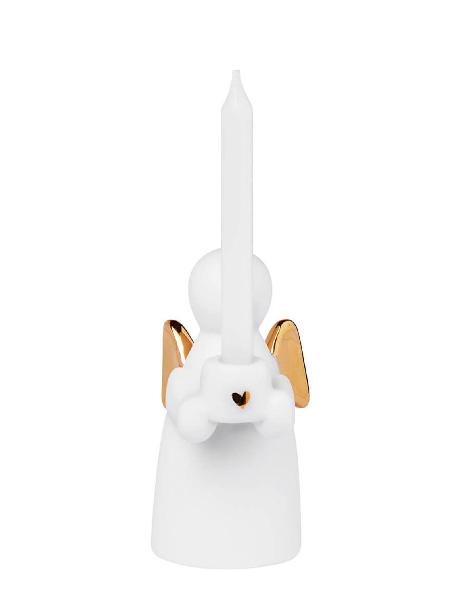 Rader RÄDER - Petit bougeoir ange en porcelaine
