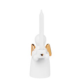 RÄDER - Petit bougeoir ange en porcelaine