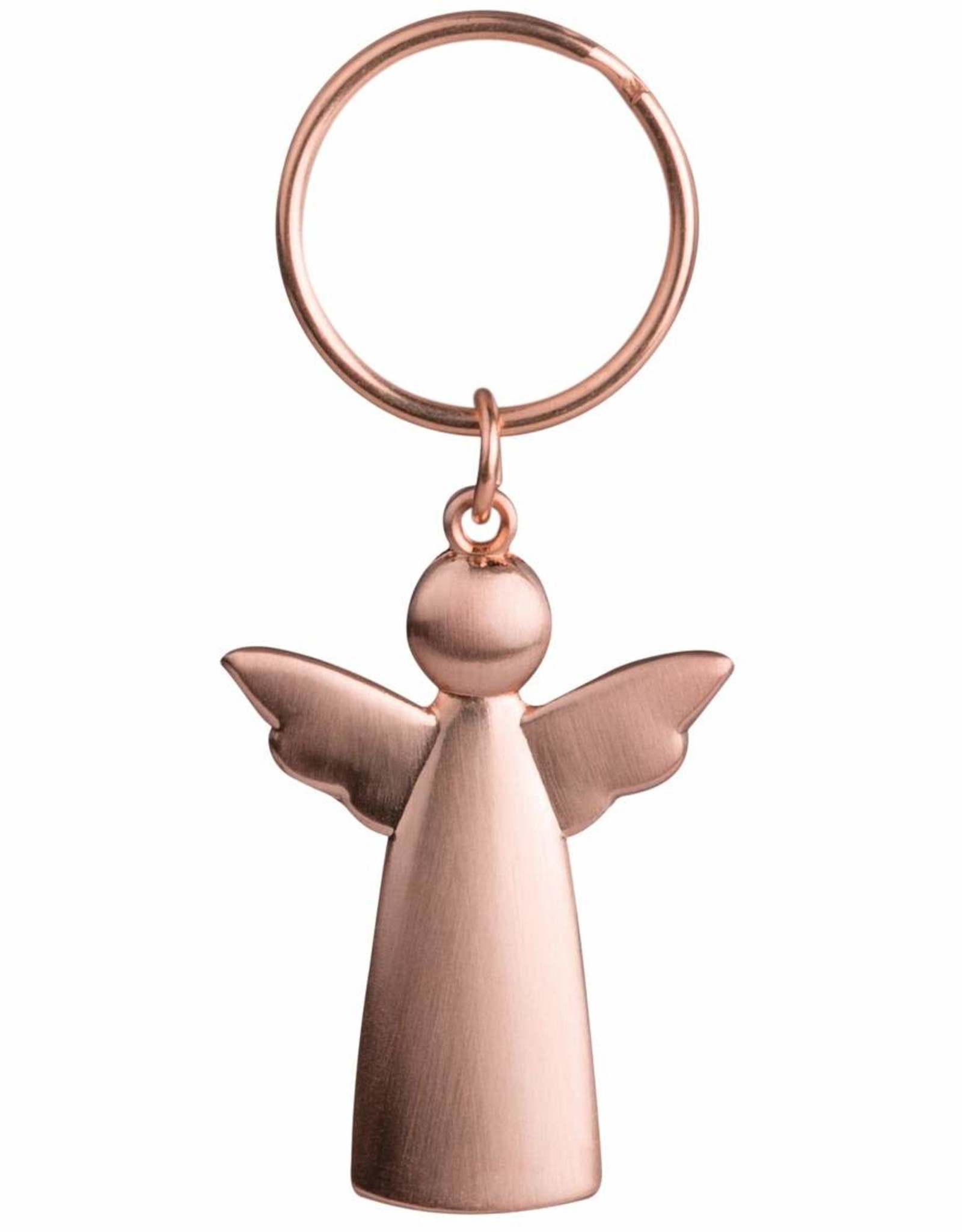 Porte clés transformable en pendentif ange orange de fête des