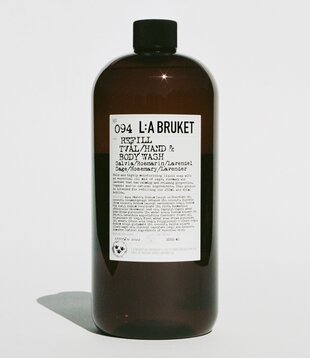 L:A BRUKET - N°094 Recharge nettoyant main et corp Sauge / Romarin / Lavande