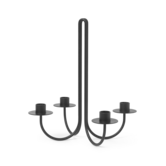 FERM LIVING - Sway Candelabra - Black