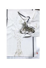 LA CERISE SUR LE GÂTEAU - Torchon Party Or