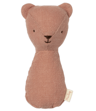 MAILEG - Hochet Teddy - rose
