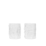 FERM LIVING - Verre Doodle (set de 2)