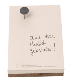 Raumgestalt Bloc-notes DotNail "Je fais le point"