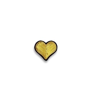 MACON & LESQUOY - Broche Coeur Doré