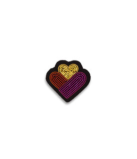 MACON & LESQUOY - Broche mini coeur Family