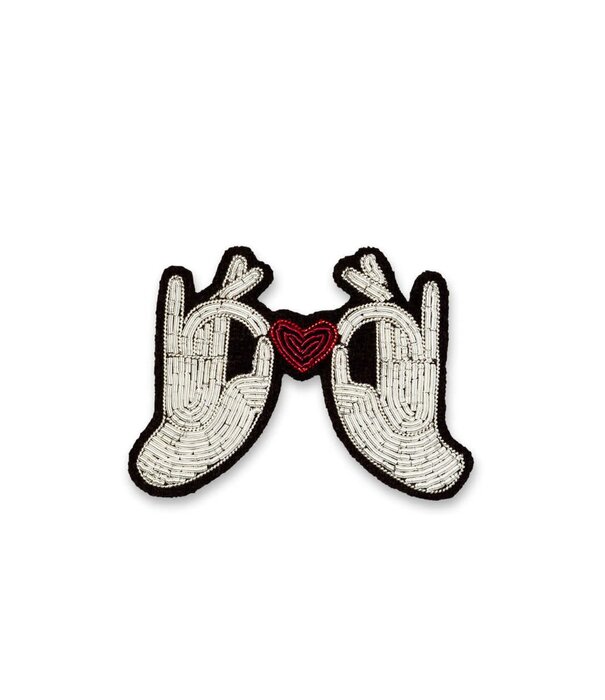 Macon&Lesquoy MACON & LESQUOY - Broche Coeur dans les Mains