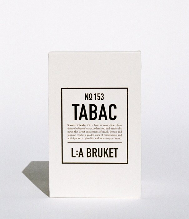 L:A Bruket N°153 Bougie parfumée Tabac