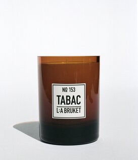 L:A BRUKET - N°153 Bougie parfumée Tabac
