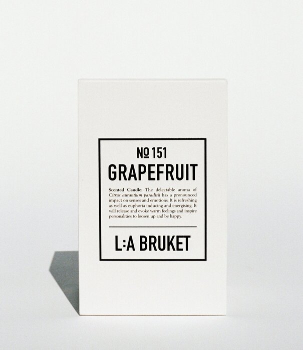 L:A Bruket N°151 Bougie parfumée Feuille de pamplemousse