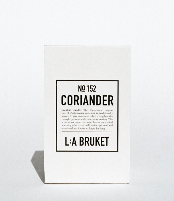 L:A Bruket N°152 Bougie parfumée Coriandre
