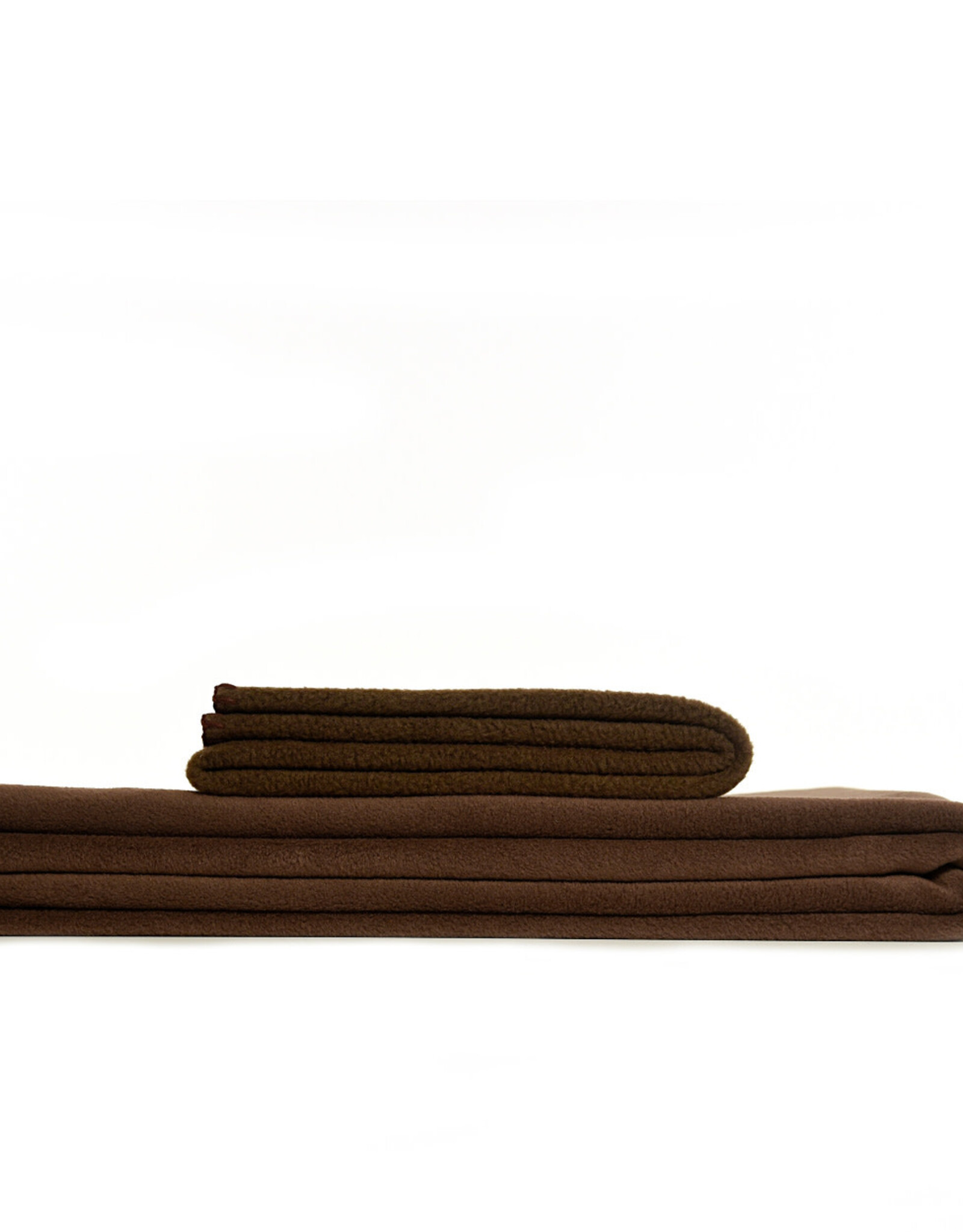 Tweedmill Textiles TWEEDMILL TEXTILES - Plaid Polaire Chocolat