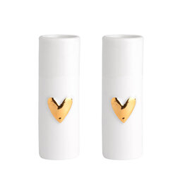 Rader RÄDER - Mini vase cœur (set 2)