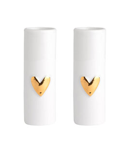 RÄDER - Mini vase cœur (set 2)