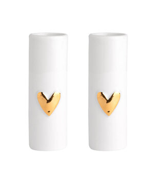 RÄDER - Mini vase cœur (set 2)