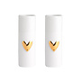 RÄDER - Mini vase cœur (set 2)
