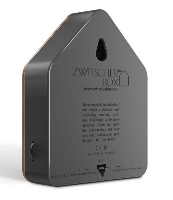 RELAXOUND - Zwitscherbox Wood noyer/noir
