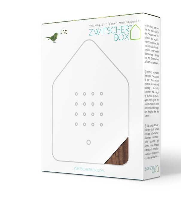 RELAXOUND - Zwitscherbox Wood noyer/noir