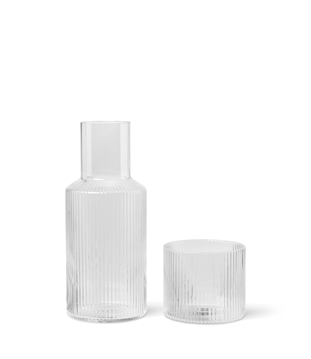 Ferm Living FERM LIVING - Carafe Set Ripple