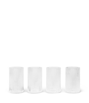 FERM LIVING - Ripple Verrines (Set de 4 )