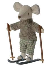 Maileg MAILEG -  Souris d'hiver avec set de ski, Grand Frère