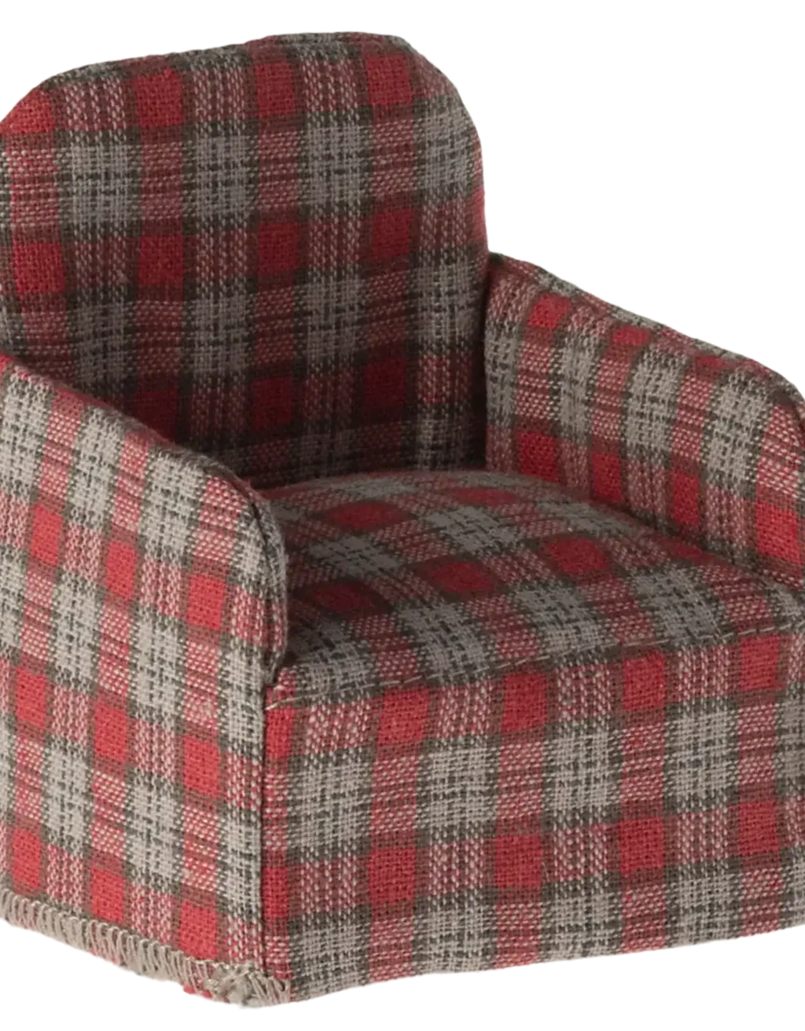 Maileg MAILEG -  Chaise pour Souris - Damier Rouge