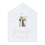 Ange gardien or Je suis toujours 1,5x2cm