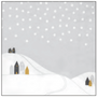 RÄDER -  Serviette - Paysage de Neige