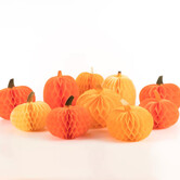 MERI MERI -  Assortiment 10 citrouilles en papier