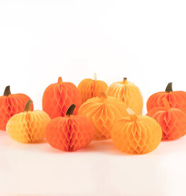Meri Meri MERI MERI - Assortiment 10 citrouilles en papier