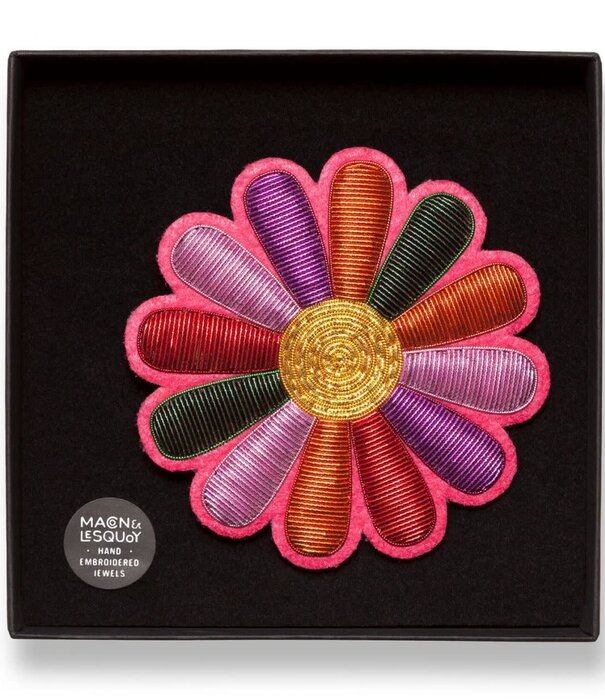 Macon&Lesquoy MACON & LESQUOY - Broche Maxi Daisy Funky