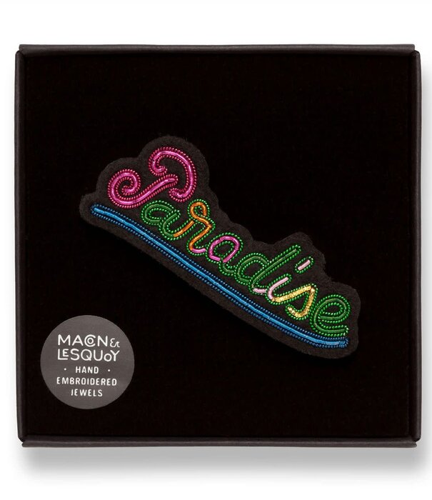 Macon&Lesquoy MACON & LESQUOY - Broche Paradise