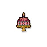 MACON & LESQUOY - Broche Gâteau d'Anniversaire