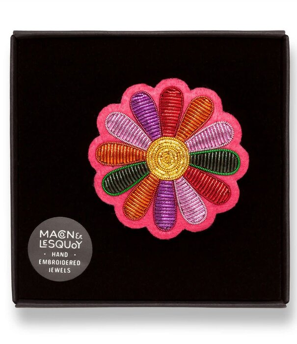 Macon&Lesquoy MACON & LESQUOY - Broche Petite  Funky Daisy