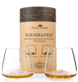 Alaskan Maker ALASKAN MAKER - Set de 2 verres : Everest & Mont Blanc