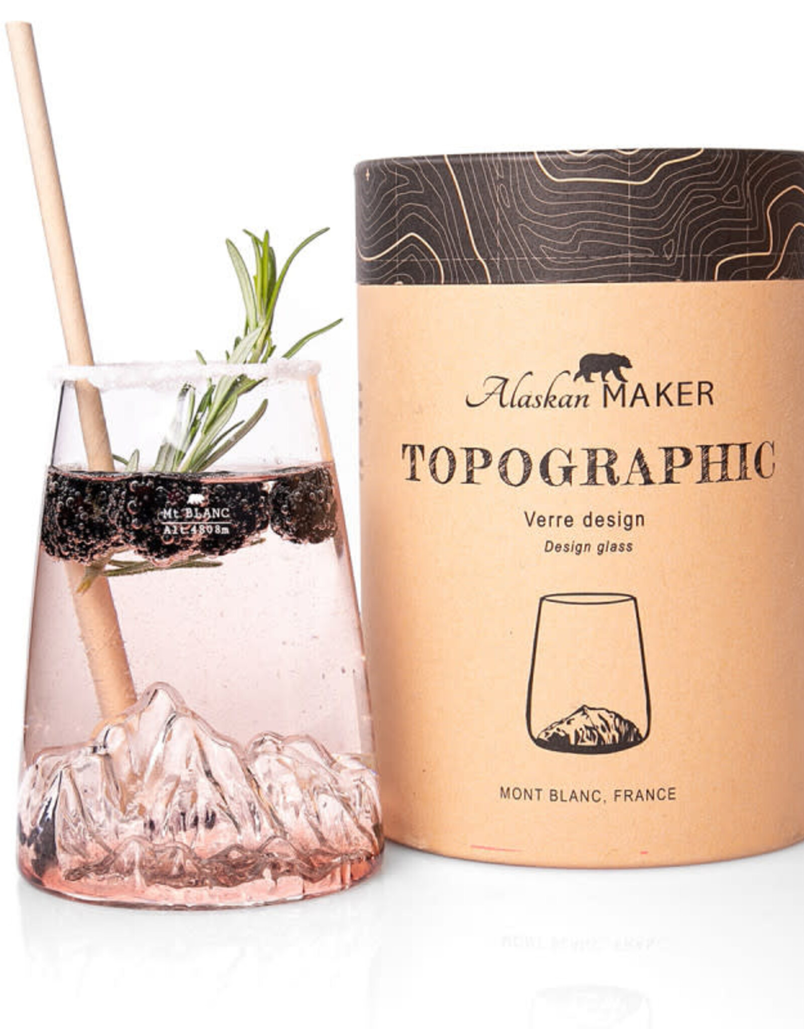 Alaskan Maker ALASKAN MAKER - Verre design : Mont Blanc