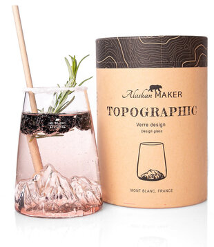 ALASKAN MAKER - Verre design : Mont Blanc