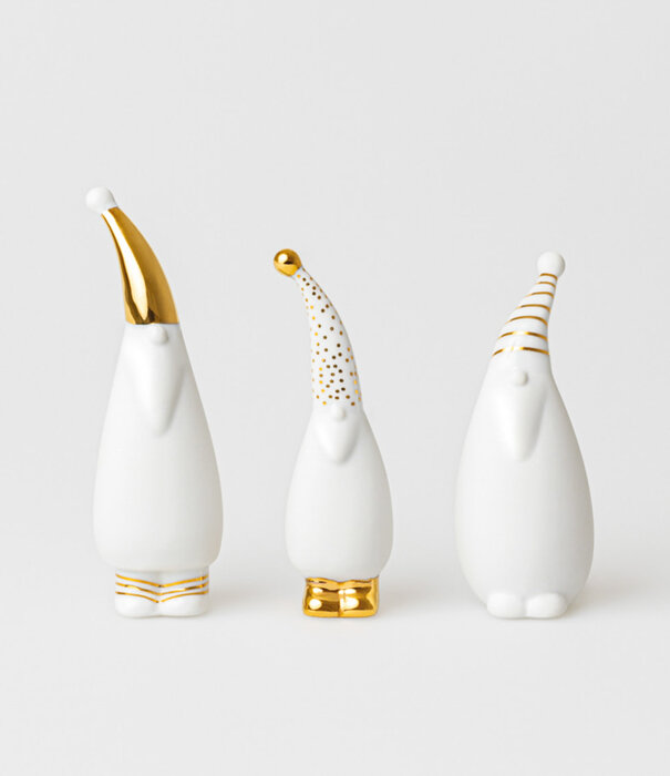 Rader Santa Figurines 3er Set ca.:2,5x2x11cm