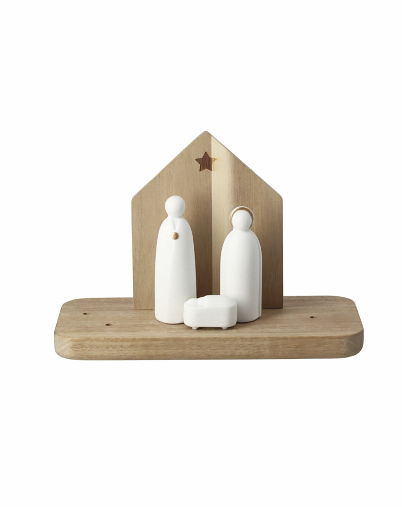Rader RÄDER - Crèche en bois et porcelaine