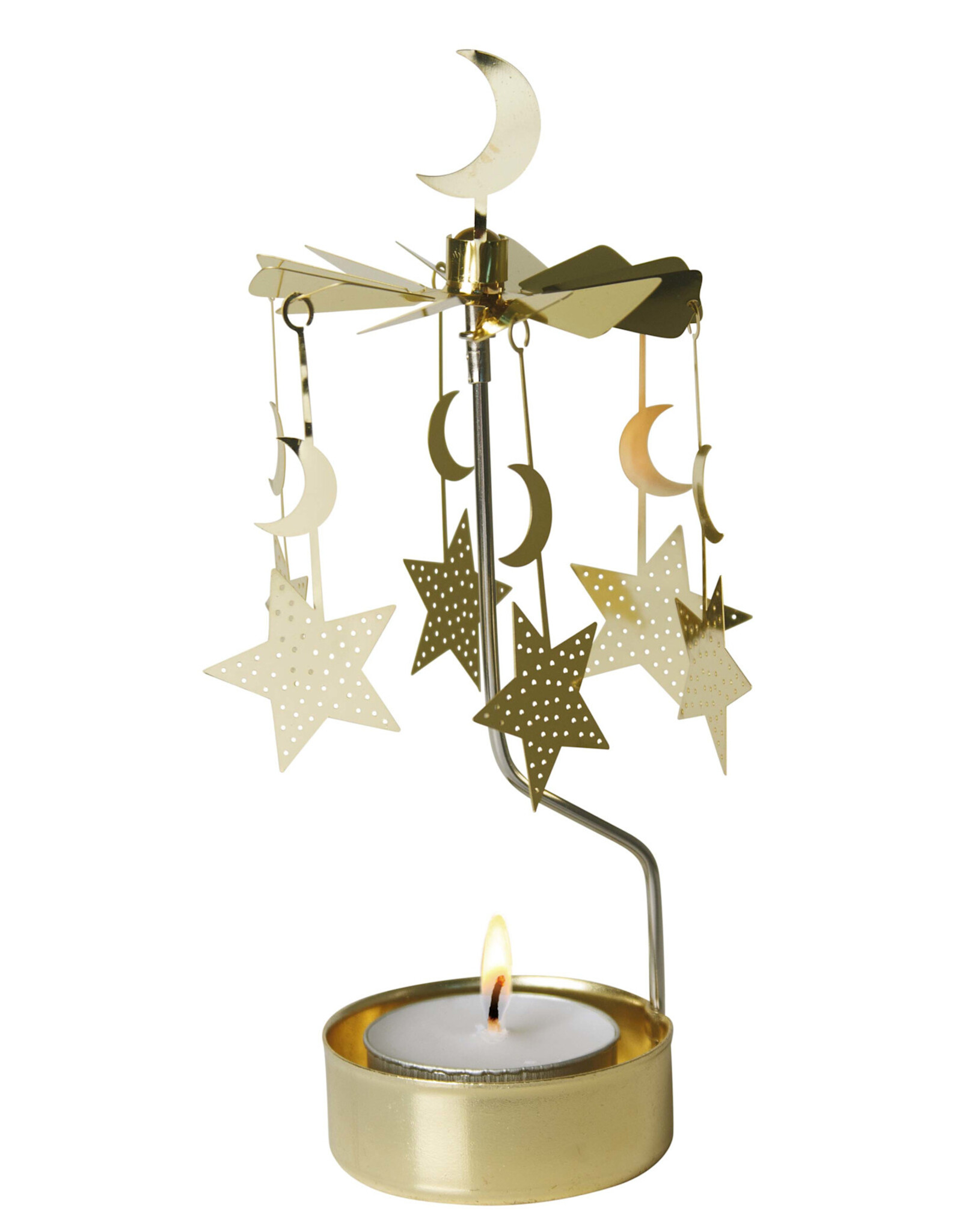 Pluto Produkter PLUTO PRODUKTER - Bougeoir manège lune et étoile