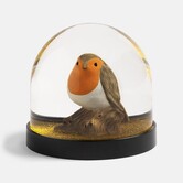 Boule à neige robin