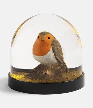 Boule à neige robin