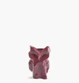 Serax Owl Vase Xs Aubergine After Midnight