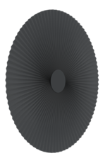 Applique Carmen M, Gris Ardoise 90cm